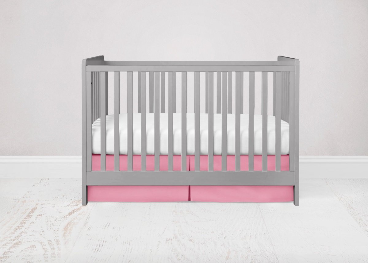 Hot Pink Mini Crib Bedding 2 - Piece Set - The Creative Raccoon