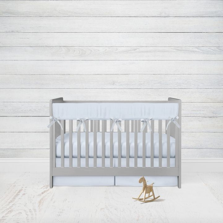 Light Blue Nursery Bedding, 3 - Piece Set - The Creative Raccoon