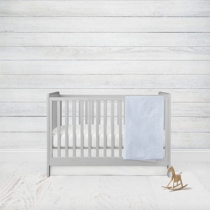 Light Blue Nursery Bedding Set - The Creative Raccoon