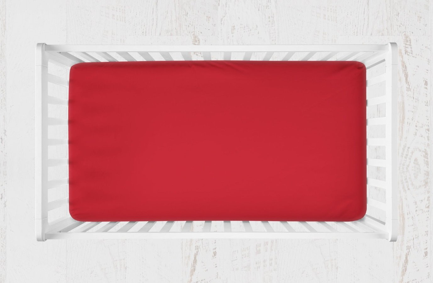 red themed Changing Pad Cover Crib Sheet - The Creative Raccoon