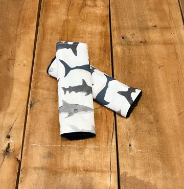 Shark Car Seat Strap Covers- The Creative Raccoon