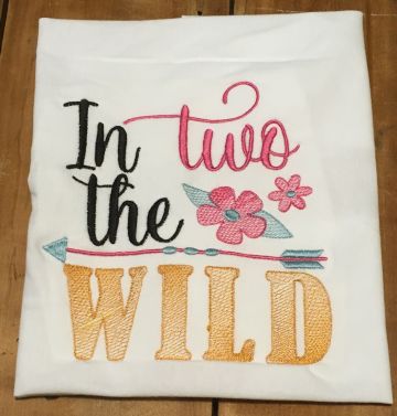 Two Wild Toddler Girl Outfit, 2nd Birthday Outfit - The Creative Raccoon