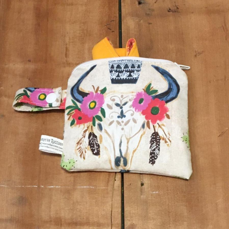 Wet Dry Bag, Period Pouch, Cowgirl Gift - The Creative Raccoon