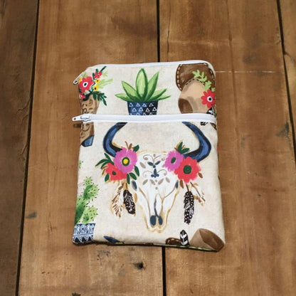 Wet Dry Bag, Period Pouch, Cowgirl Gift - The Creative Raccoon