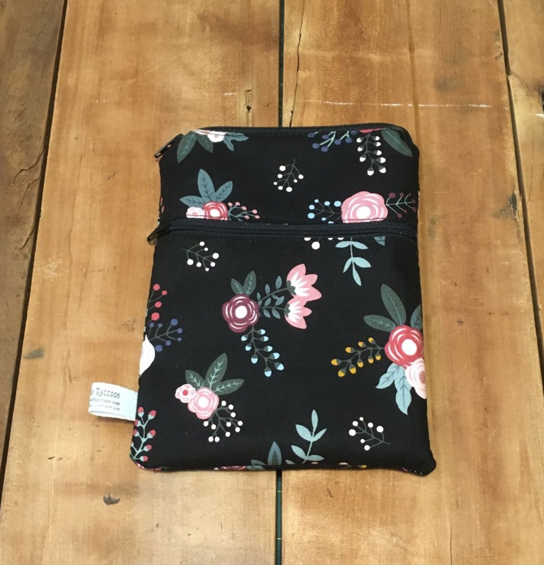 Wet Dry Bag, Period Pouch, Floral Bag - The Creative Raccoon