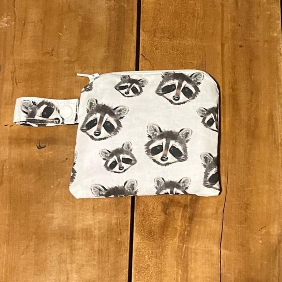 Wet Dry Bag, Period Pouch, Raccoon Gifts - The Creative Raccoon