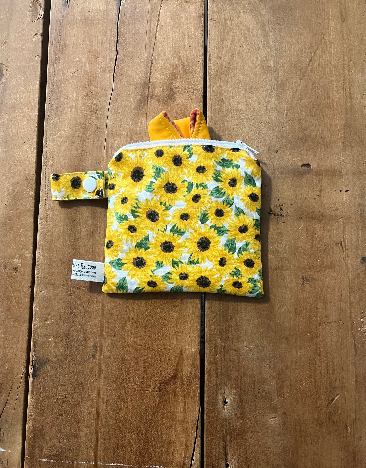 Sunflower Bag, Wet Dry Bag, Bags for Feminine Products