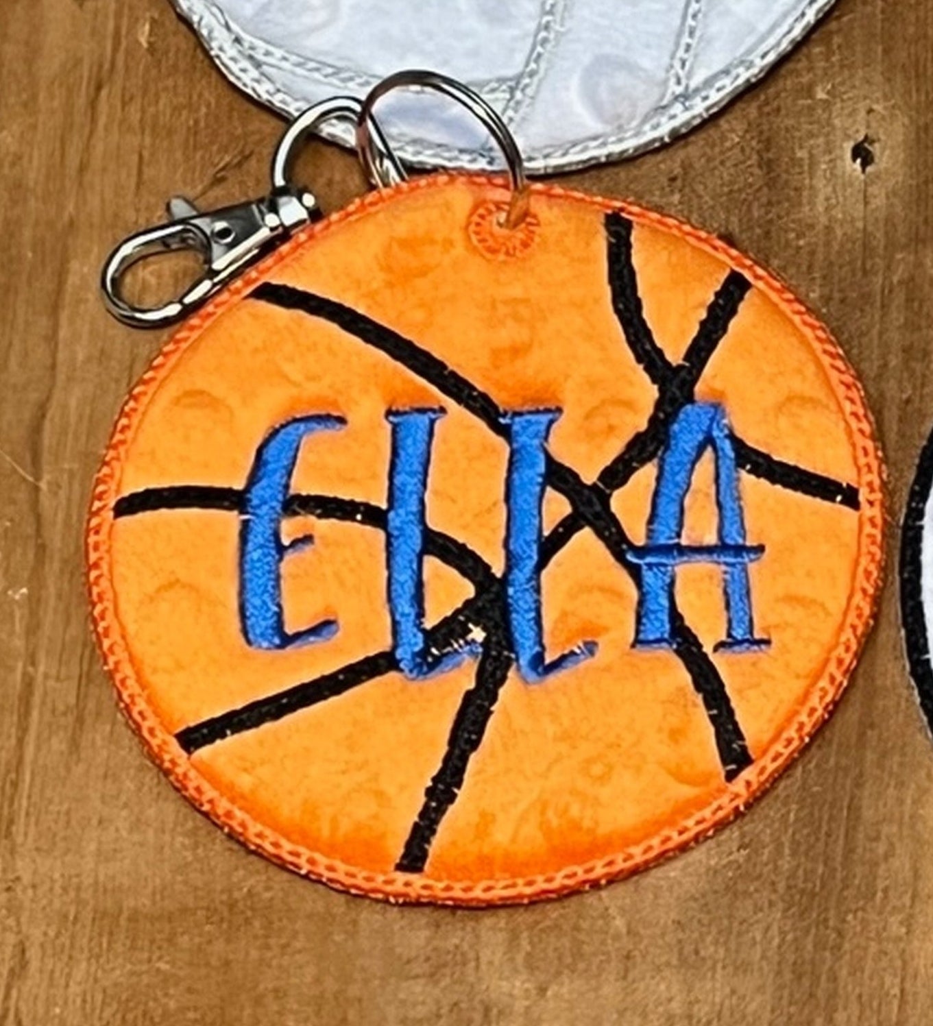 basketball bag tag