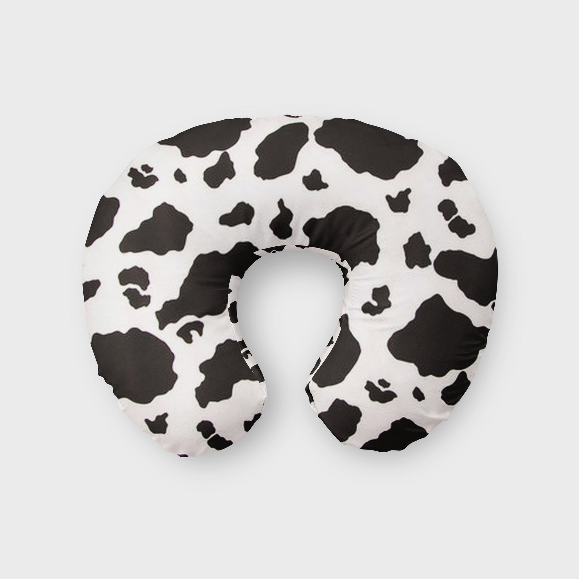 cow print nursing pillow cover