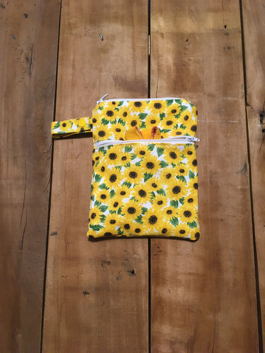 Sunflower Wet Dry Bag Set, Period Bag for Girls
