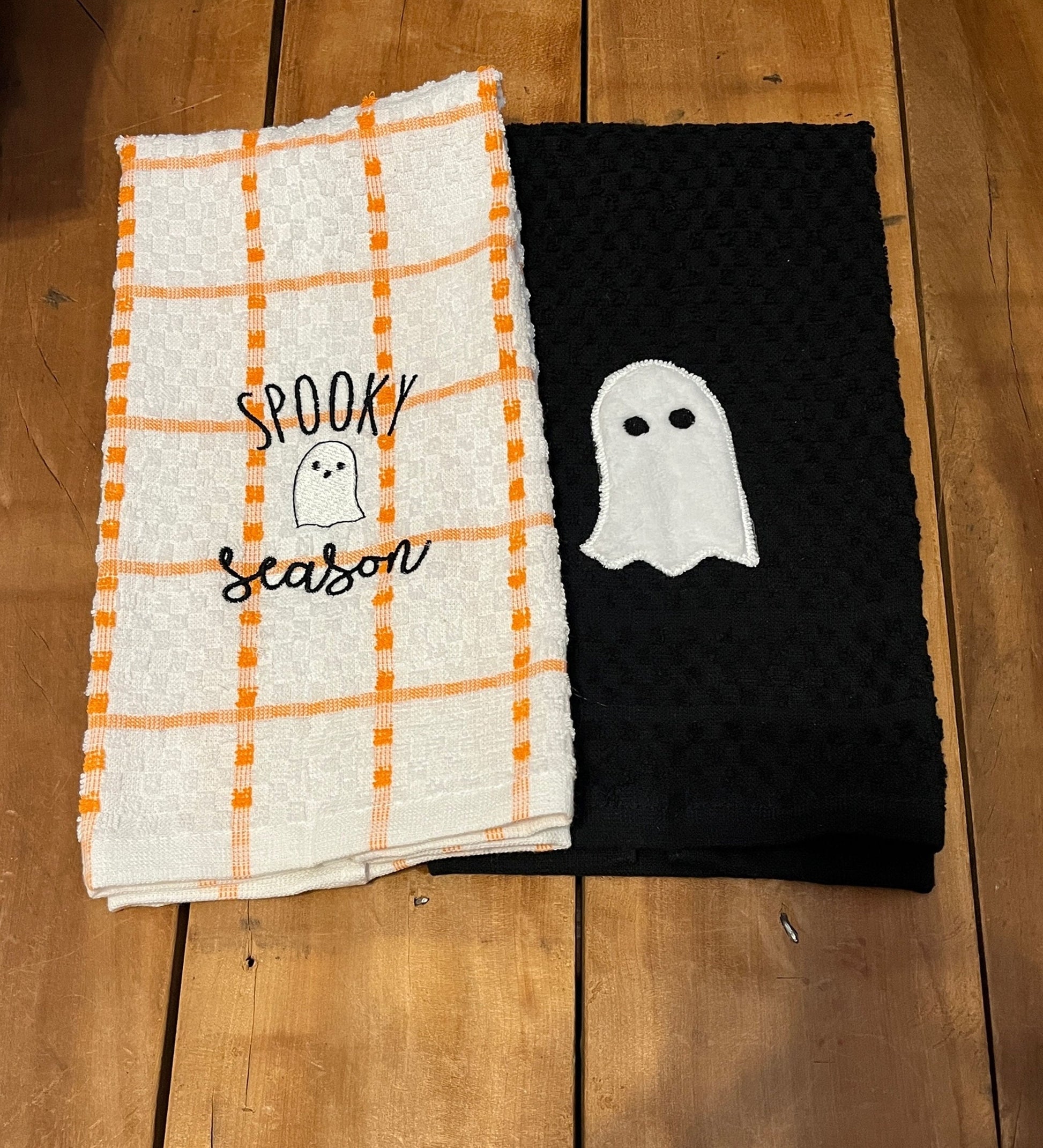 spooky season towel & ghost towel