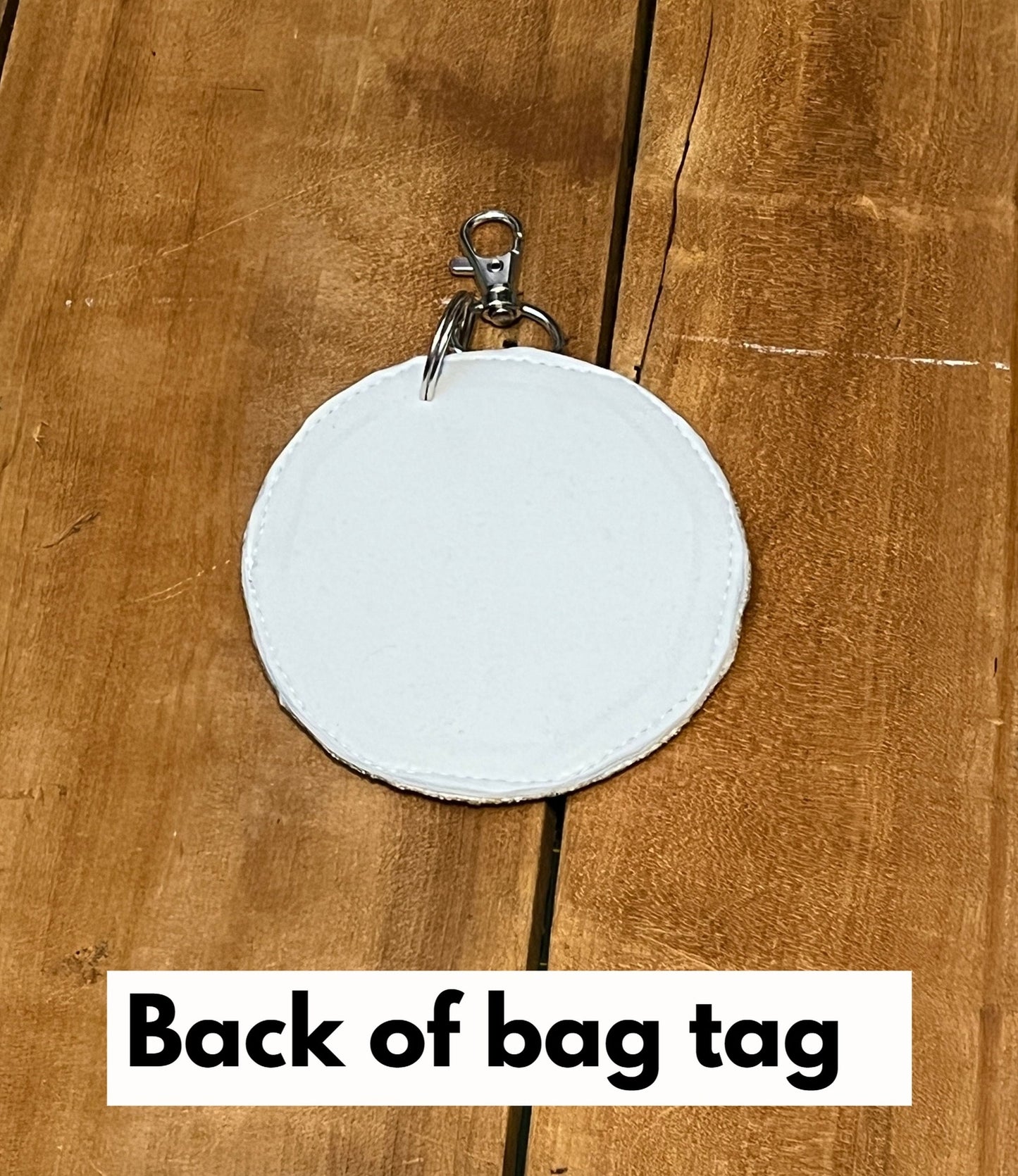 back of bag tag